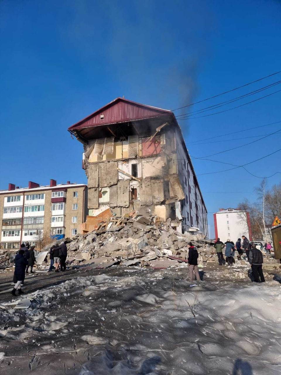 В Тымовском в одной из квартир пятиэтажного дома произошел взрыва бытового  газа | 19.11.2022 | Южно-Сахалинск - БезФормата