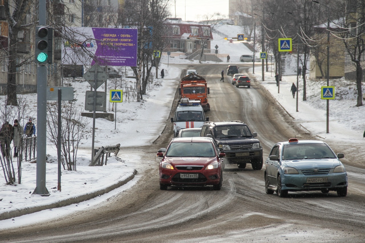 В Корсакове установили новые светофоры | 09.12.2020 | Южно-Сахалинск -  БезФормата