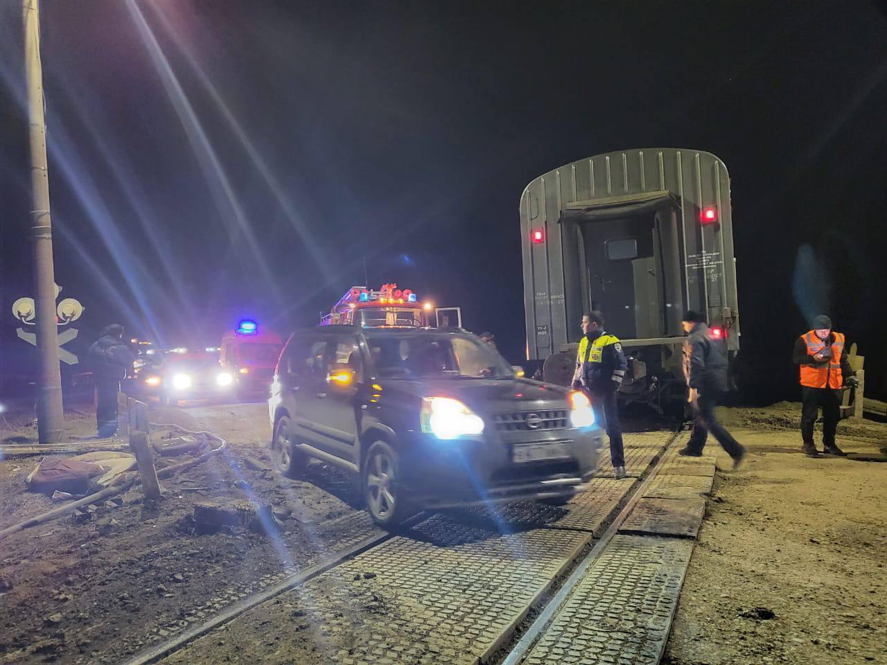 Движение поездов восстановили после серьезного ДТП на Сахалине | 25.03.2023  | Южно-Сахалинск - БезФормата