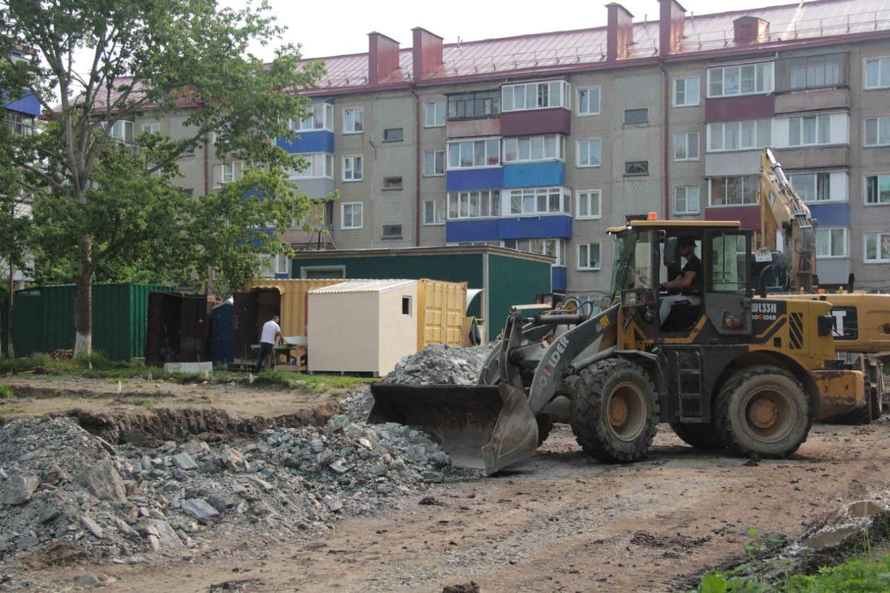 Строительство нового живописного пространства развернулось в  Южно-Сахалинске | 05.07.2024 | Южно-Сахалинск - БезФормата