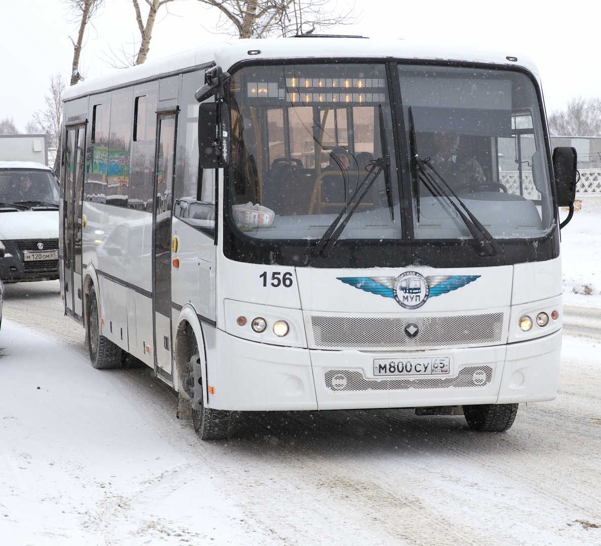 Автобус №105 попал в ДТП в Дальнем | 13.02.2024 | Южно-Сахалинск -  БезФормата