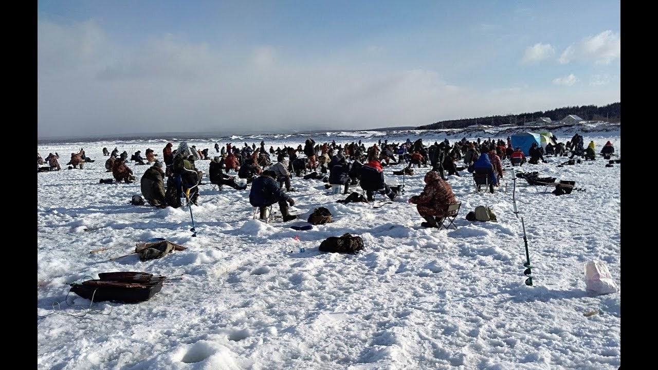 Зимняя рыбалка Южно Сахалинск