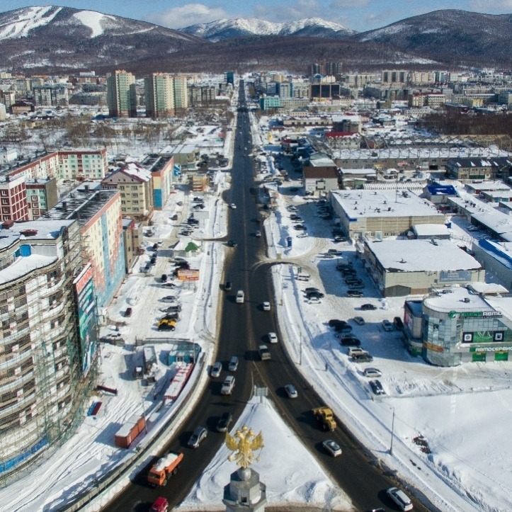 Город сахалин фотографии